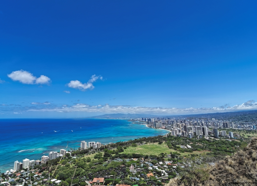 Diamond Head Oahu Hawaii - Top Wanderung