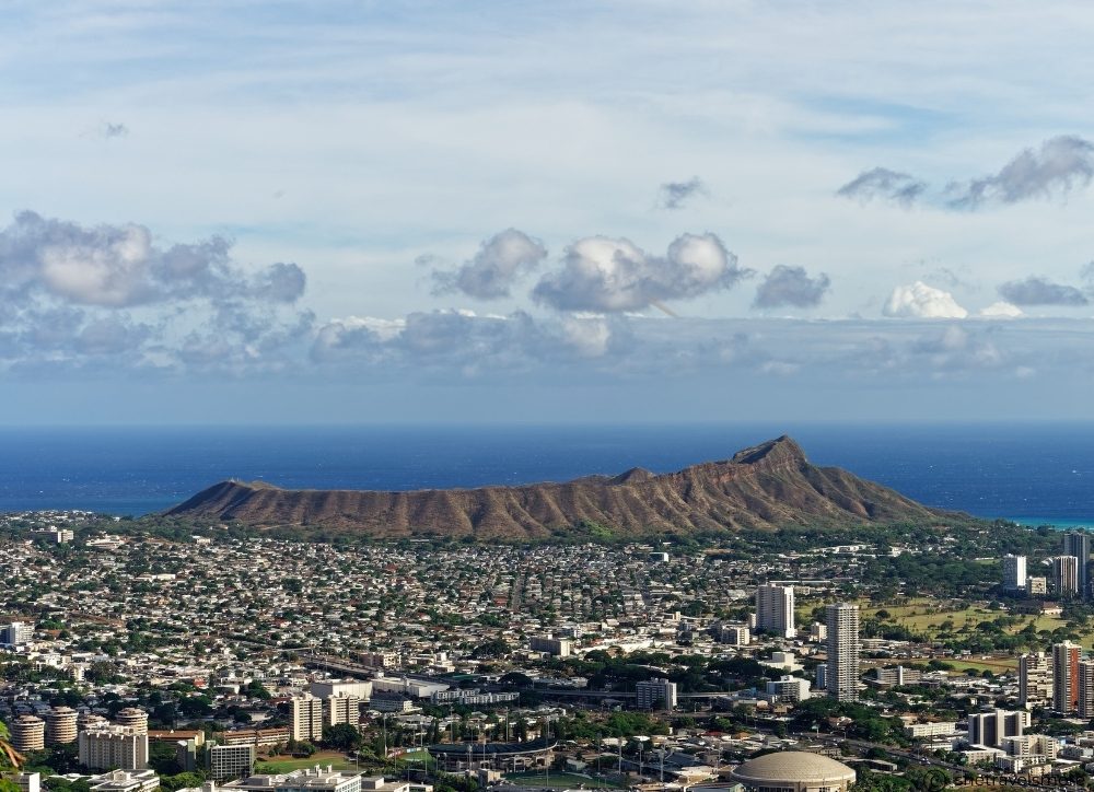 Diamond Head Oahu Hawaii - Top Wanderung