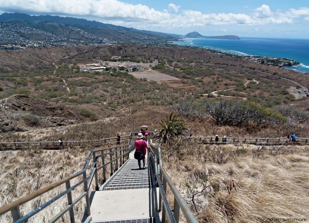 Diamond Head Oahu Hawaii - Top Wanderung