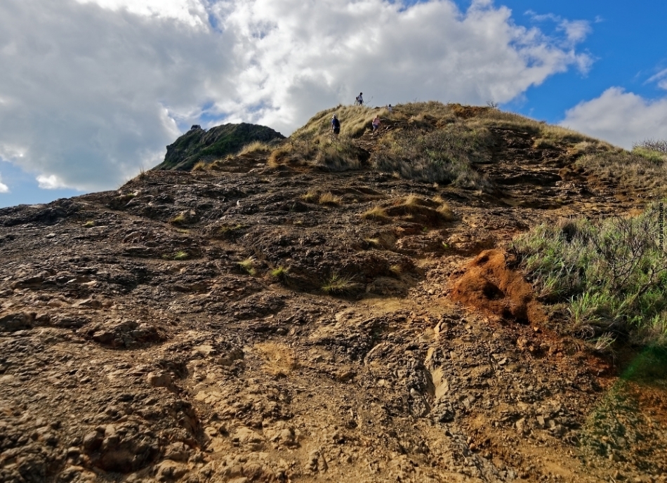 Aufstieg Lanikai Pillbox