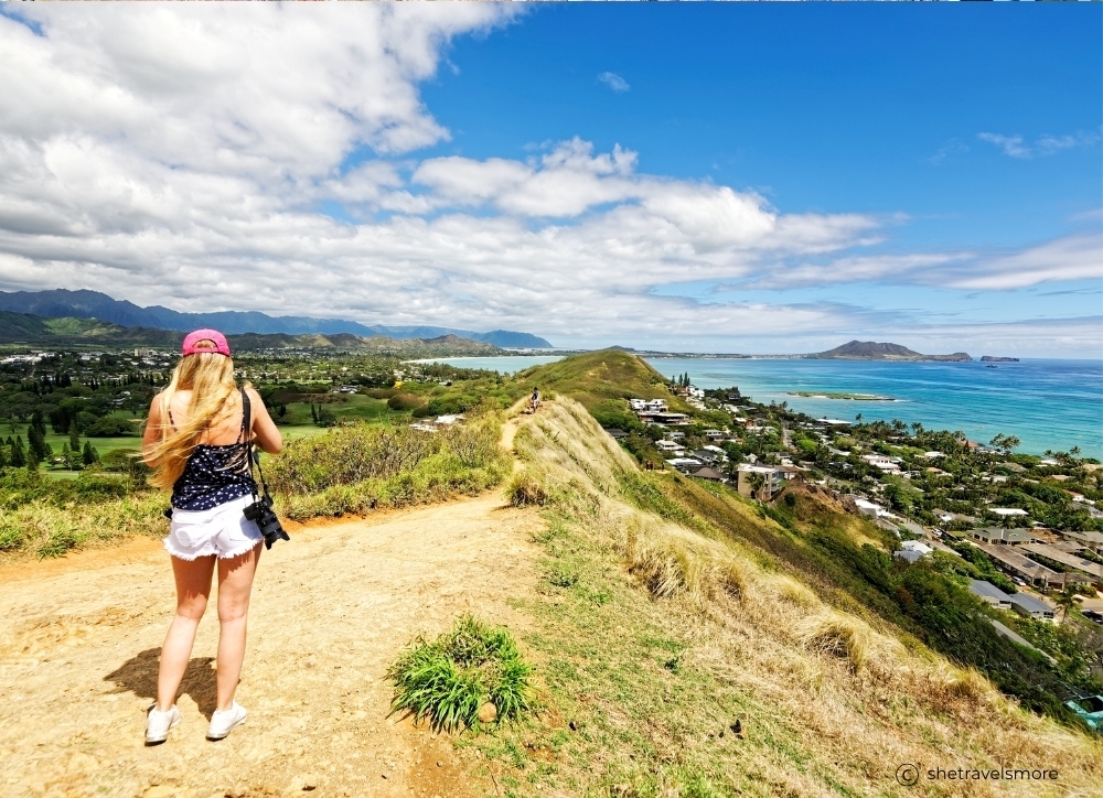 Lanikai Pillbox Hike Oahu Hawaii - Top Wanderung