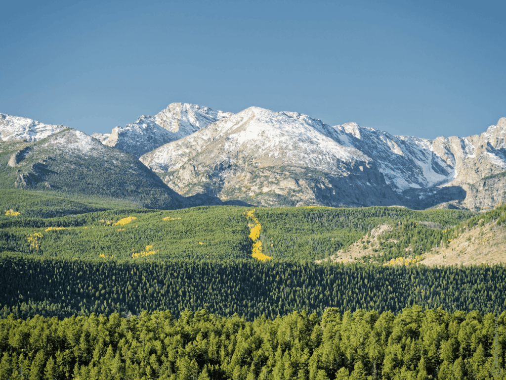 Colorado im Herbst - Estes Park - Rocky Mountain Nationalpark Colorado im Herbst - Estes Park - Rocky Mountain Nationalpark