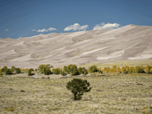 Great Sand Dunes National Park - Colorado im Herbst