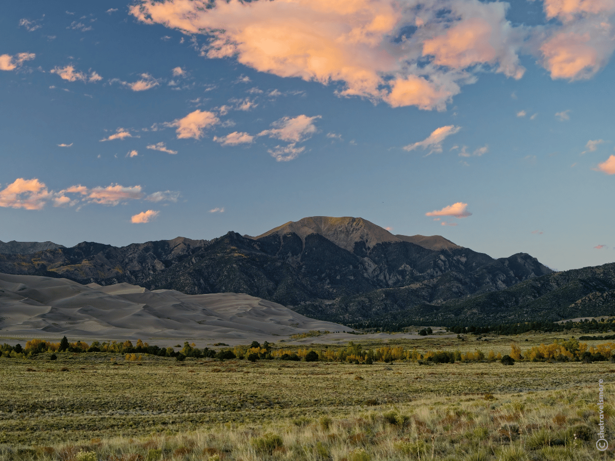 Great Sand Dunes National Park - Colorado im Herbst