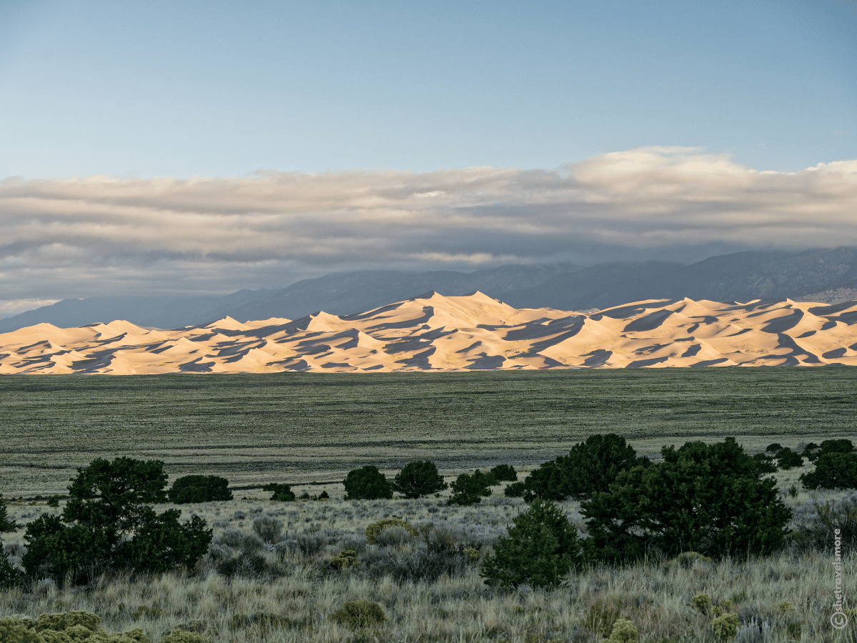 Great Sand Dunes National Park - Colorado im Herbst