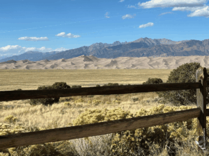 Great Sand Dunes National Park - Colorado im Herbst