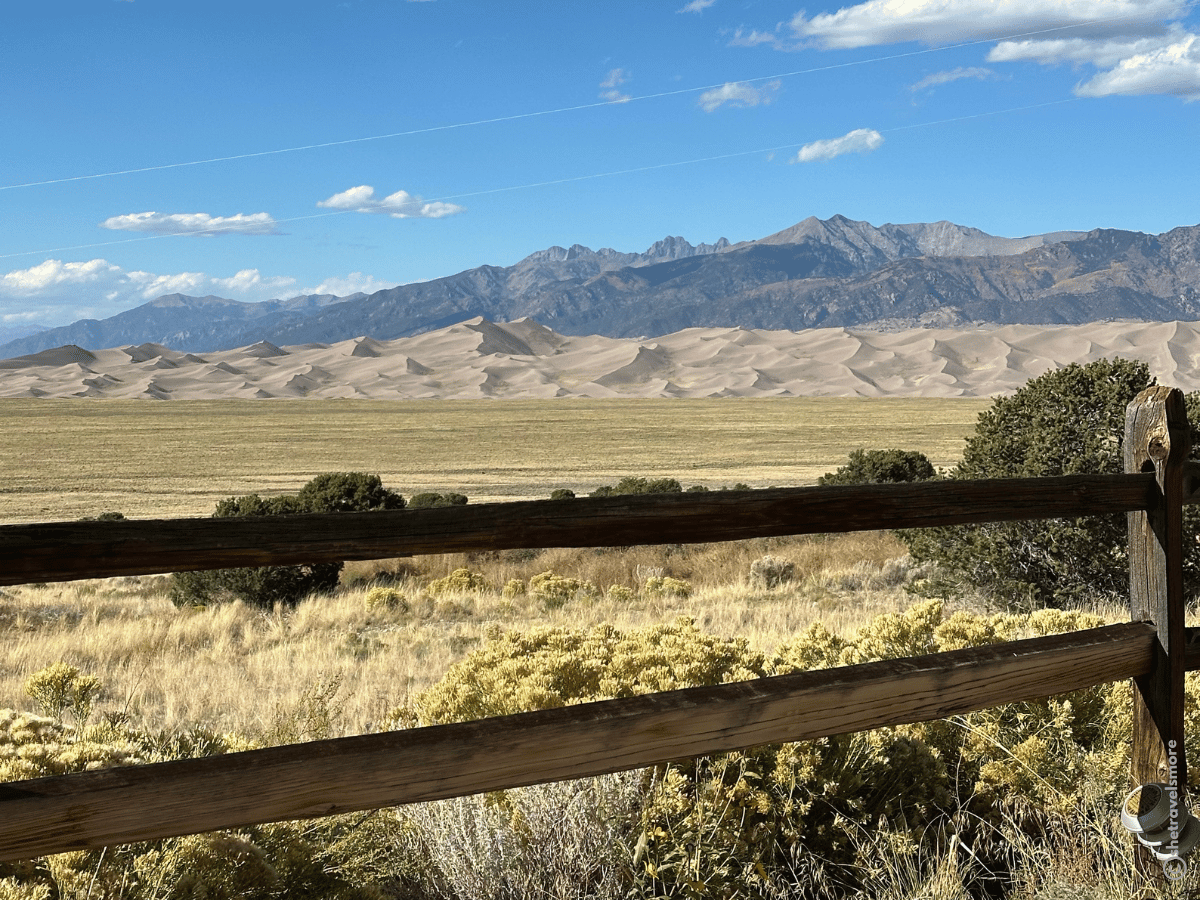 Great Sand Dunes National Park - Colorado im Herbst