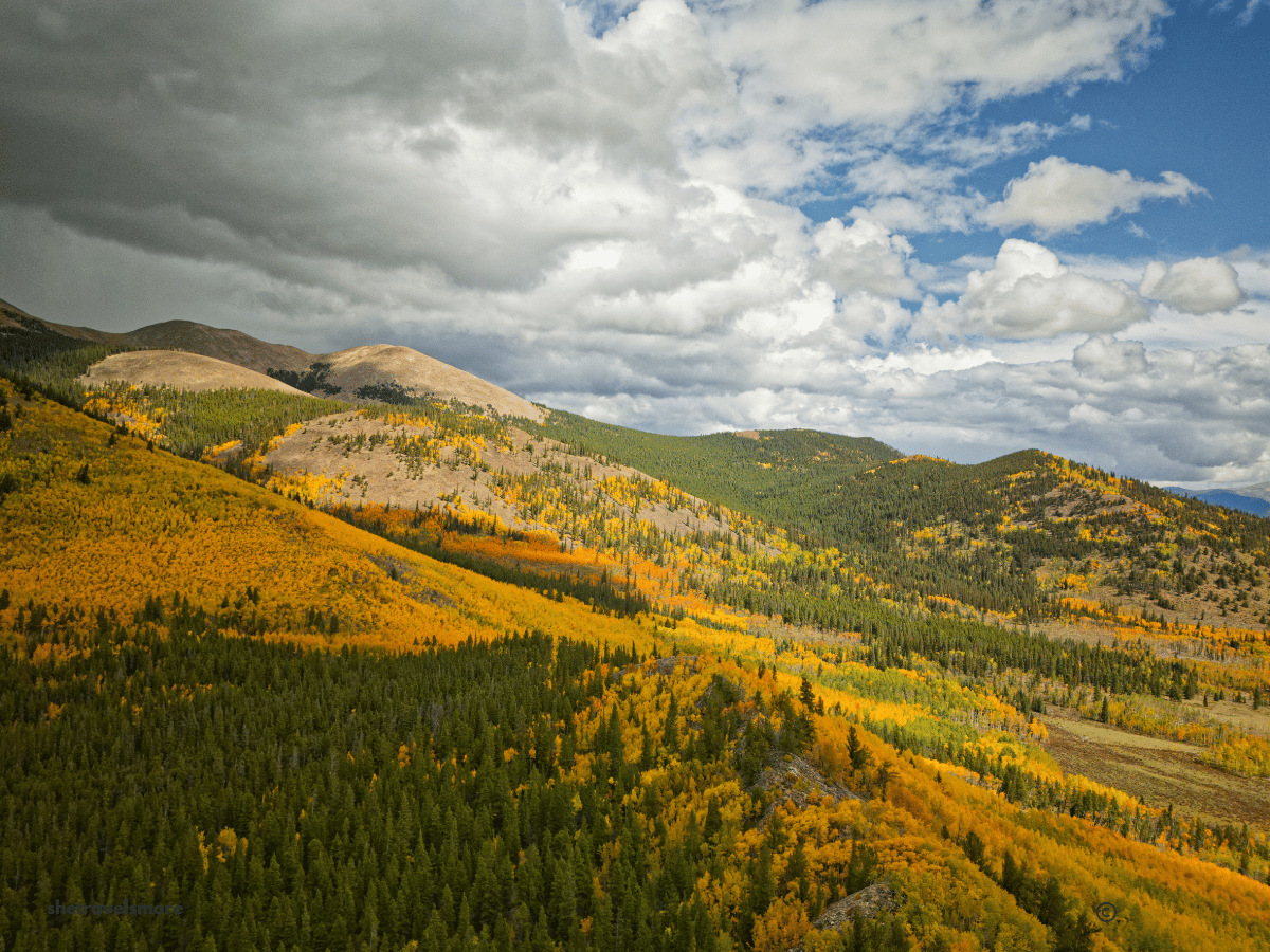 Colorado im Herbst-Boreas Pass