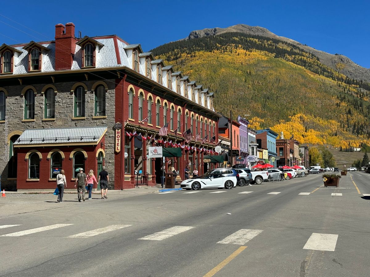 Silverton-Colorado im Herbst