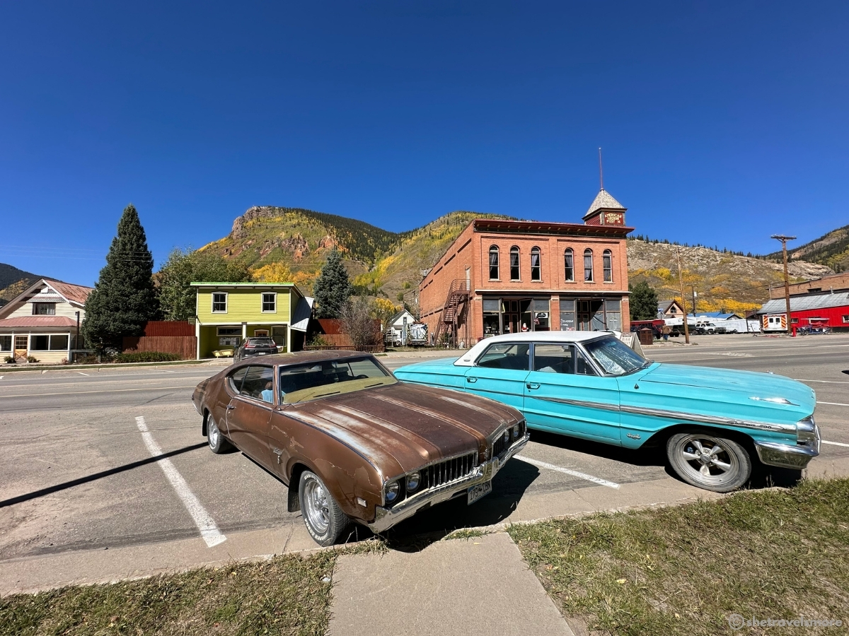 Silverton-Colorado im Herbst