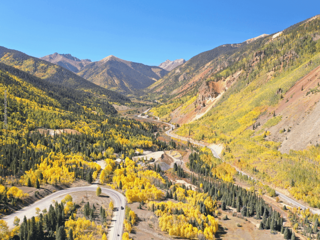 Million Dollar Highway- Colorado im Herbst