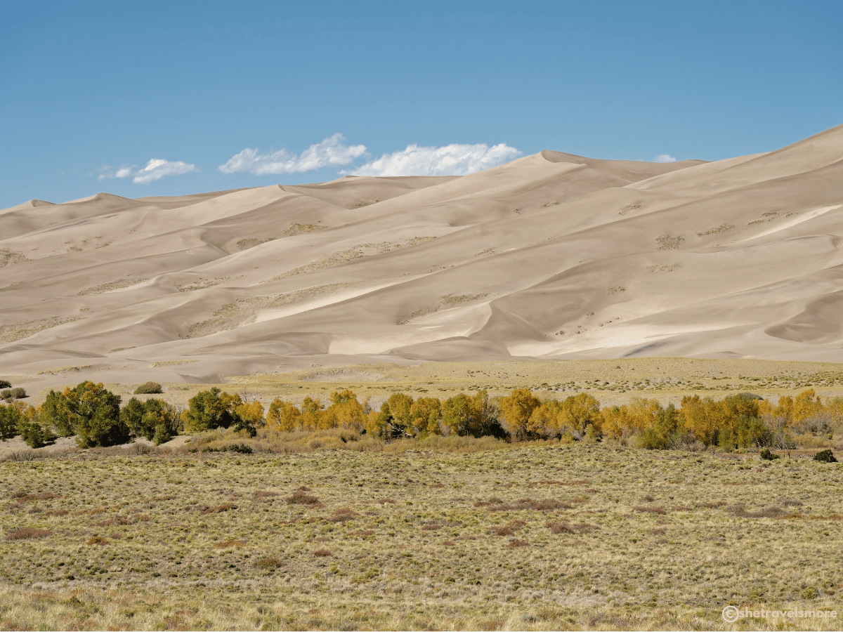Great Sand Dunes - Colorado im Herbst