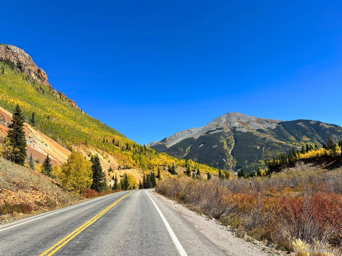 Million Dollar Higway - Colorado im Herbst